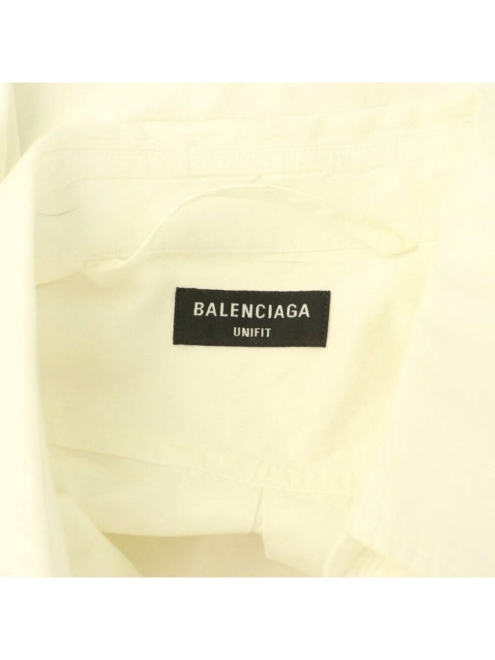 Balenciaga Unifit Overshirt Long Sleeve M White - Picture 5 of 7